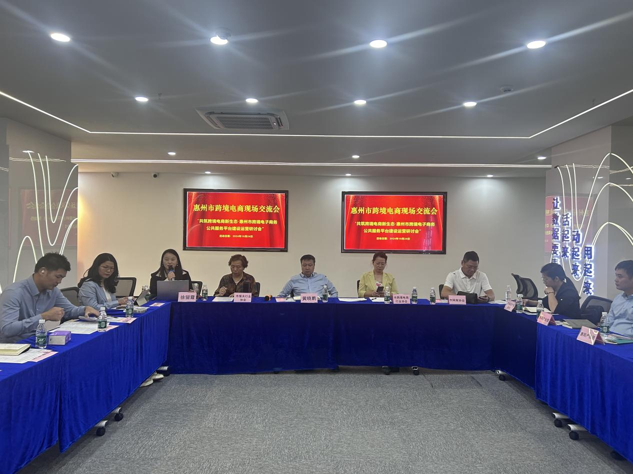 中国（惠州）跨境电子商务综合试验区公共服务平台 现场研讨会成功举办(图2)