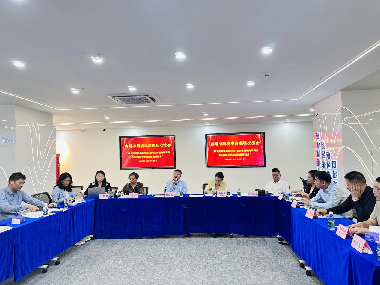 中国（惠州）跨境电子商务综合试验区公共服务平台 现场研讨会成功举办(图4)